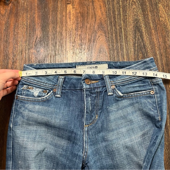 Joe’s jeans Flare Y2K 2000’s blue distressed denim bootcut mid rise flare 25 - Picture 8 of 14